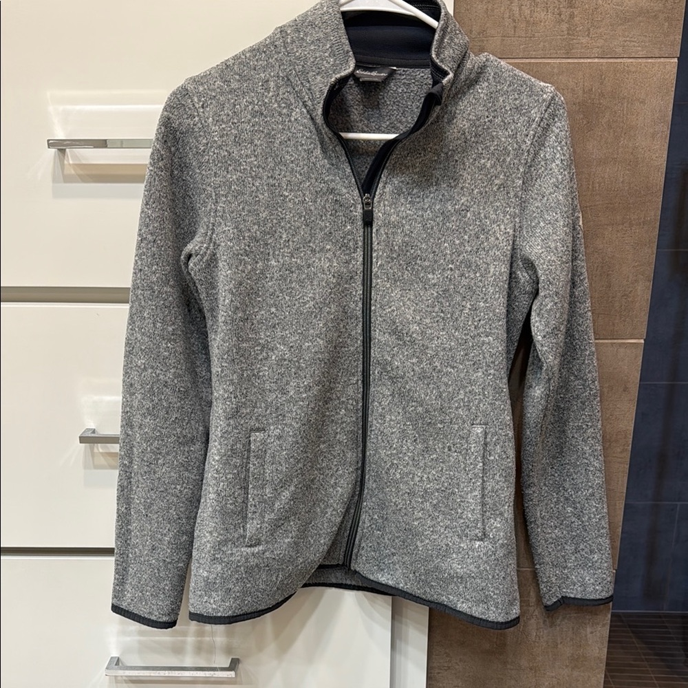 Eddie Bauer Women's Heather Gray Utility Jacket